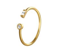 Wycian Engagement Rings Turquoise 14K Rings for Women Real Gold Au585 Size J 1/2 Blue Marquise Turquoise Stackable for Ladies Simple