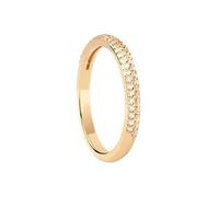 Wycian Engraved Rings Gold Promise Rings for Women 14K Au585 Size S 1/2 Stackable for Sister Premium