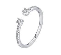 Wycian Fancy Ring Real Gold Ring 9K Au375 Size K 1/2 Stackable Knuckle for Aunt Premium
