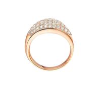 Wycian Personalized Name Ring 14K Gold Band Ring Woman Lab Created Diamond with 0.8CT Diamond Size M 1/2 Solid Not Plated Fashion for Ladies Engagement Jewelry
