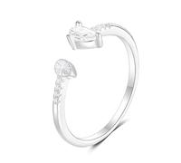 Wycian Promise Ring Green Gold Hoop Rings 9K Au375 Size Q 1/2 Square 4X4mm Lab Created Emerald Stackable for Aunt Premium