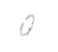 Wycian Promise Ring to Myself Cute Gold Rings 14K Au585 Size Q 1/2 Stackable for Ladies Elegant