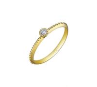 Wycian Promise Ring to Self 9K Solid Gold Ring with 0.05CT Diamond Size R 1/2 Solid Not Plated Modern for Aunt Thanksgiving Jewelry
