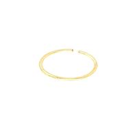 Wycian Promise Ring to Self Promise Ring 14K White Gold Au585 Size J 1/2 White Round Moissanite Stackable for Ladies Classic
