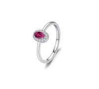 Wycian Promise Rings Aesthetic 14K White Gold Ring Setting Au585 Size S 1/2 Stackable for Sister Classic