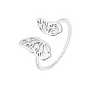 Wycian Promise Rings That Don'T Turn Your Finger Green Ring 14K White Gold Au585 Size K 1/2 Coffee Marquise 7X12mm Corundum Stackable for Aunt Fashion