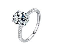 Wycian Promise Rings with Birthstones 14K Rings for Women Real Gold Solid Au585 Size M 1/2 Black Rectangular Agate Stackable for Wife Modern
