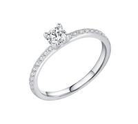 Wycian Stacking Rings for Women Gold Band Ring Woman 14K Au585 Size P 1/2 White Pear 2X4mm Moissanite Stackable for Ladies Classic