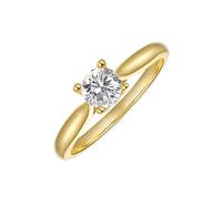 Wycian Stacking Rings for Women White Gold Ring Bands for Women 9K Au375 Size K 1/2 Stackable for Mother Classic
