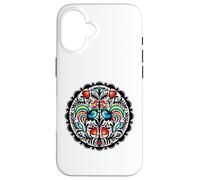 WYCINANKA LOWICZ Poland Wielkanoc Folk Flowers Polish Easter Case for iPhone 16
