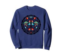 WYCINANKA LOWICZ Poland Wielkanoc Folk Flowers Polish Easter Sweatshirt