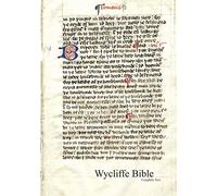Wycliffe Bible: Complete Text of the Wycliffite Translation