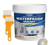 WYCOON Invisible Waterproof Sealant 1KG, Transparent Liquid Sealant for Leak Repair, Waterproof Adhesive Coating for Indoor & Outdoor Use, Roof, Bathroom, Shower