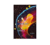 WYCRTD In Rainbows(Radiohead Album) Celebrity Singer Canvas Painting Cover Poster Vintage Oil Painting Printing Creative Modern Art Teen Girls Room Office Decoration 12x18inch(30x45cm) Unframe-style