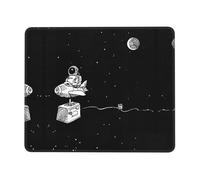 WYCZHY Astronaut Galaxy Printing Large Gaming Mouse Pad, Computer Keyboard Mouse Mat Desk Pad For Gaming Rooms, Home Offices