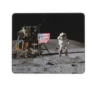 WYCZHY Astronaut On The Moon Printing Large Gaming Mouse Pad, Computer Keyboard Mouse Mat Desk Pad For Gaming Rooms, Home Offices