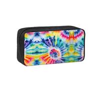 WYCZHY Beautiful World Rainbow Tribe Printed Big Capacity Pencil Pouch, Lightweight Fabric Pen Bag, Organizer for Adult College
