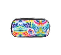 WYCZHY Beautiful World Rainbow Tribe Printed Transparent Pencil Pouch, Heavy Duty PVC Zipper Bag, Sturdy Organizer for Markers