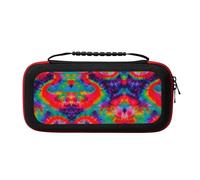 WYCZHY Colorful Tie Dye Pattern Switch Case,Switch Carrying Case for Switch and Switch OLED ,for Switch Console Pro Controller