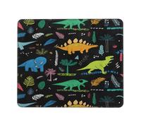 WYCZHY Dinosaur Palm Leaf Printing Large Gaming Mouse Pad, Computer Keyboard Mouse Mat Desk Pad For Gaming Rooms, Home Offices