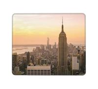 WYCZHY Empire State Building Printing Large Gaming Mouse Pad, Computer Keyboard Mouse Mat Desk Pad For Gaming Rooms, Home Offices