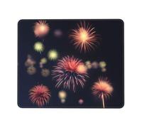 WYCZHY Explosion Firework 3d Printing Large Gaming Mouse Pad, Computer Keyboard Mouse Mat Desk Pad For Gaming Rooms, Home Offices