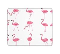 WYCZHY Flamingos On White Printing Large Gaming Mouse Pad, Computer Keyboard Mouse Mat Desk Pad For Gaming Rooms, Home Offices