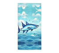 WYCZHY Flying Fish In The Oceans Printed Quick Dry Beach Towel For Camping Travel Vacation