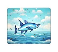 WYCZHY Flying Fish In The Oceans Printing Large Gaming Mouse Pad, Computer Keyboard Mouse Mat Desk Pad For Gaming Rooms, Home Offices