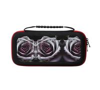 WYCZHY Gothic Rose Flower Switch Case,Switch Carrying Case for Switch and Switch OLED ,for Switch Console Pro Controller