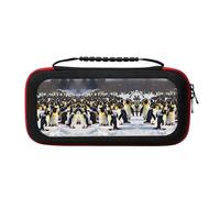 WYCZHY Happy Penguins Switch Case,Switch Carrying Case for Switch and Switch OLED ,for Switch Console Pro Controller