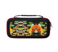 WYCZHY Japanese Pretty Koi Fish Switch Case,Switch Carrying Case for Switch and Switch OLED ,for Switch Console Pro Controller