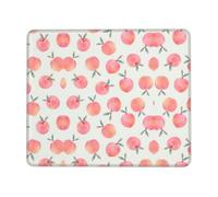 WYCZHY Pink Peach Pattern Printing Large Gaming Mouse Pad, Computer Keyboard Mouse Mat Desk Pad For Gaming Rooms, Home Offices