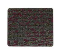 WYCZHY Programmer Programming Code 1 Enhanced Control Mouse Pad with Lock Stitch Edge Large Thick Non-Slip Desk Mat for Office Task