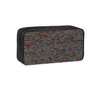 WYCZHY Programmer Programming Code 1 Printed Big Capacity Pencil Pouch, Lightweight Fabric Pen Bag, Organizer for Adult College