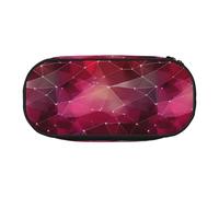 WYCZHY Red Galaxy Constellation High Capacity Pencil Case,Pencil Bag Pouch Box Organizer Pen Case, Aesthetic Supply for Adults