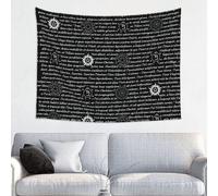 WYCZHY Supernatural Inspiration Multi-Use Tapestry Wall Hanging, Soft Print Wall Blanket For Bedroom Living Room Dorm Aesthetic Decor (28.7"X37.4")