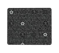 WYCZHY Supernatural Inspiration Printing Large Gaming Mouse Pad, Computer Keyboard Mouse Mat Desk Pad For Gaming Rooms, Home Offices