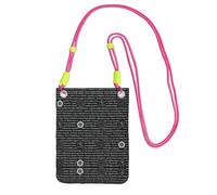 WYCZHY Supernatural Inspiration Printing Travel Cell Phone Pouch Crossbody Bag With Shoulder Strap For Phone,Walking Passport,Wallet