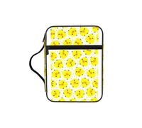 WYCZHY Yellow Chicken Waterproof Bible Carrying Case with Smooth Zippers Large Capacity Storage Bag for Bible Study Supplies