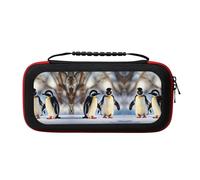 WYCZHY Young Penguins with Snow Switch Case,Switch Carrying Case for Switch and Switch OLED ,for Switch Console Pro Controller