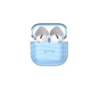 WYE Pure Audio Wireless Earbuds Bluetooth 5.4, 13mm Drivers & USB-C Charging Case, Lightweight In-Ear Headphones with Deep Bass, Hi-Fi Stereo Ear Phones for iPhone, Android & Travel - White