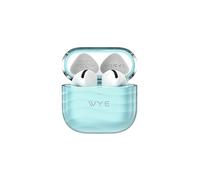 WYE Pure Audio Wireless Earbuds Bluetooth 5.4, 13mm Drivers & USB-C Charging Case, Lightweight In-Ear Headphones with Deep Bass, Hi-Fi Stereo Ear Phones for iPhone, Android & Travel - Light Blue