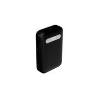 WYE Two Way 74W Fast Charging Power Bank 20000mAh with Built In USB-C & Lightning Cables, Portable Phone Charger Power Bank & Battery Pack for iPhone, Android & USB-C Devices - Black