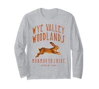 WYE Valley Woodlands Countryside Rabbit Long Sleeve T-Shirt