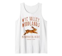 WYE Valley Woodlands Countryside Rabbit Tank Top