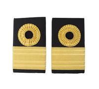 Wyedean Stores Commodore RN Officers - Slider Epaulette - Royal Navy Badge
