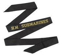 Wyedean Stores H.M. Submarines Woven Royal Navy Cap Tally Band | Genuine Issue | Full Length Ribbon