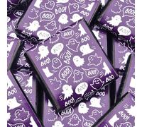Wyeland Confectionery Ghosts Halloween Milk Chocolate Neapolitans Purple/Black - 25 Chocolates