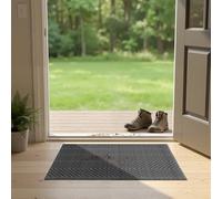 wyewye Dirt Trapper Door Mat - Small & Large Washable Heavy Duty Non-Slip Rubber Backed Floor Mat, Carpet for Indoor & Outdoor Use, Front Door Entrance Rugs, 40 x 60 cm
